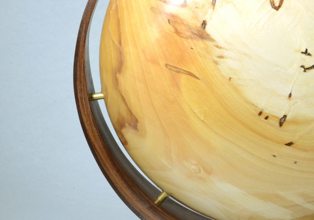 Elm Disk Vase Base